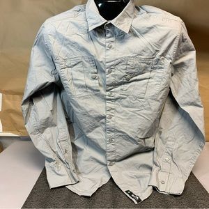 EckoUNLTD Large Gray Stylish Long Sleeve Shirt